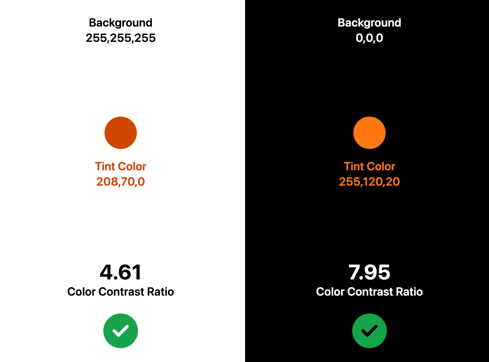Color Contrast Calculator screenshot 1 of 1