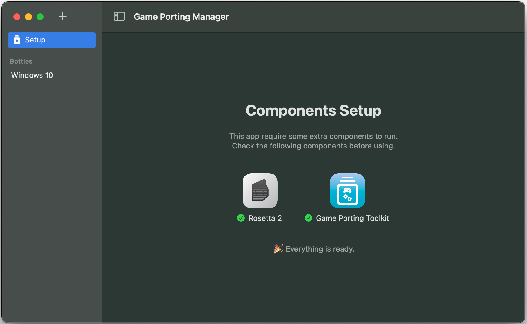 Game Porting Manager screenshot 4 of 4